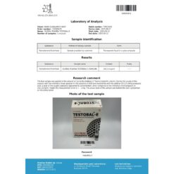 Alternative view of Testosterone Enanthate 250mg/ml Global Pharma