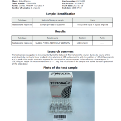 Alternative view of Testosterone Propionate 100mg/ml Global Pharma